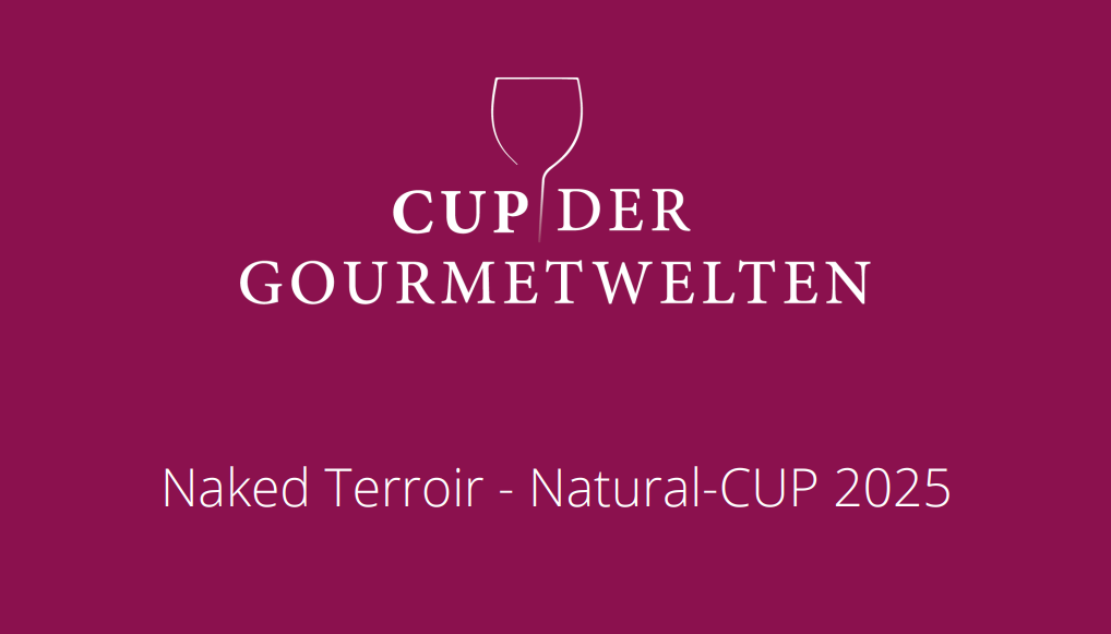 Logo Cup der Gourmetwelten – Naked Terroir Natural-CUP 2025