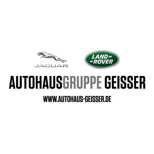 Logo Autohausgruppe Geisser mit Jaguar und Land Rover