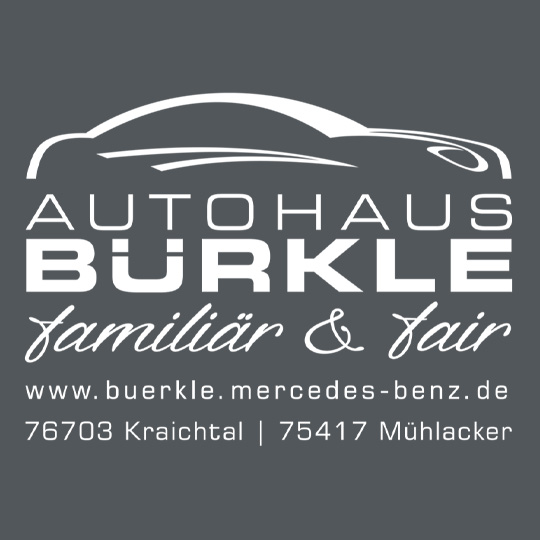 Logo Autohaus Bürkle – familiär & fair