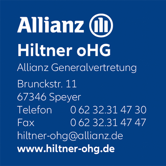 Logo Allianz Generalvertretung Hiltner oHG, Speyer
