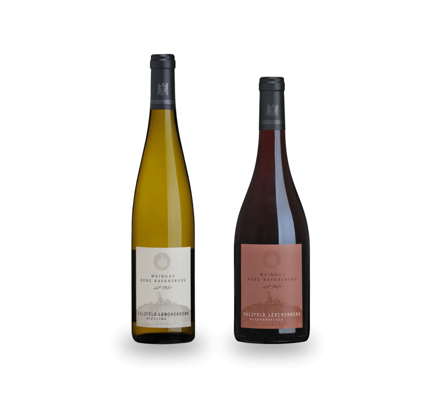 Erste-Lage-Weine Sulzfeld Lerchenberg: Riesling und Rotwein von Burg Ravensburg